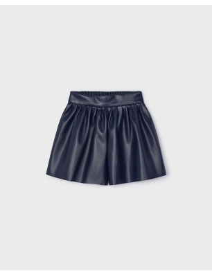 Falda Pantalon Polipiel De Mayoral