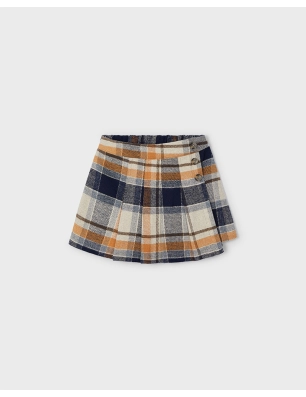 Falda Pantalon Cuadros De Mayoral