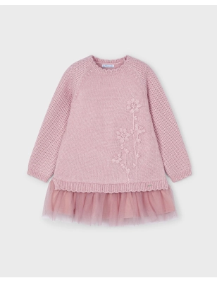 Vestido Tricot Combinado De Mayoral