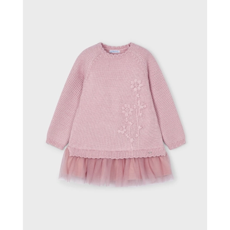 Vestido Tricot Combinado De Mayoral
