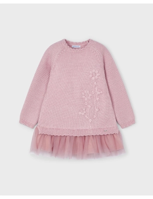 Vestido Tricot Combinado De Mayoral