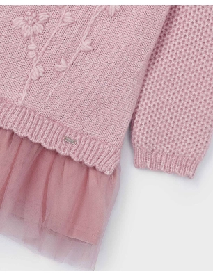 Vestido Tricot Combinado De Mayoral