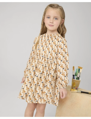 Vestido Viella Estampado De Mayoral