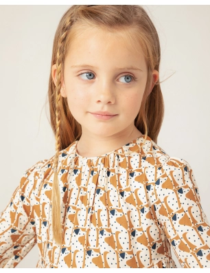 Vestido Viella Estampado De Mayoral