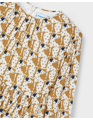 Vestido Viella Estampado De Mayoral