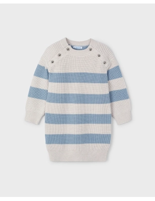Vestido Rayas Tricot De Mayoral