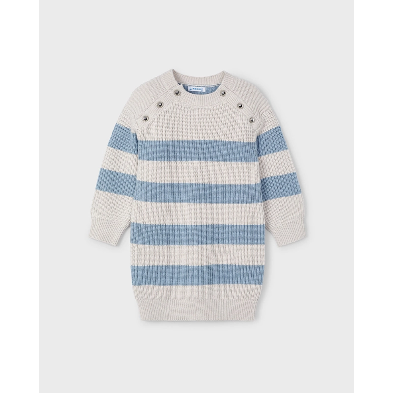 Vestido Rayas Tricot De Mayoral