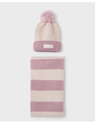 Conj. Gorro Bufanda Rayas De Mayoral