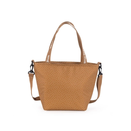 Bolsa Térmica Poppy Corazones de Walking Mum Canela