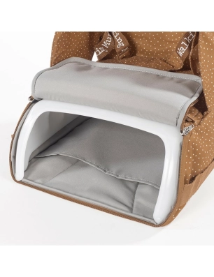 Trona Portátil Poppy Topitos de Walking Mum Canela