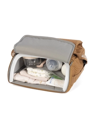 Trona Portátil Poppy Topitos de Walking Mum Canela