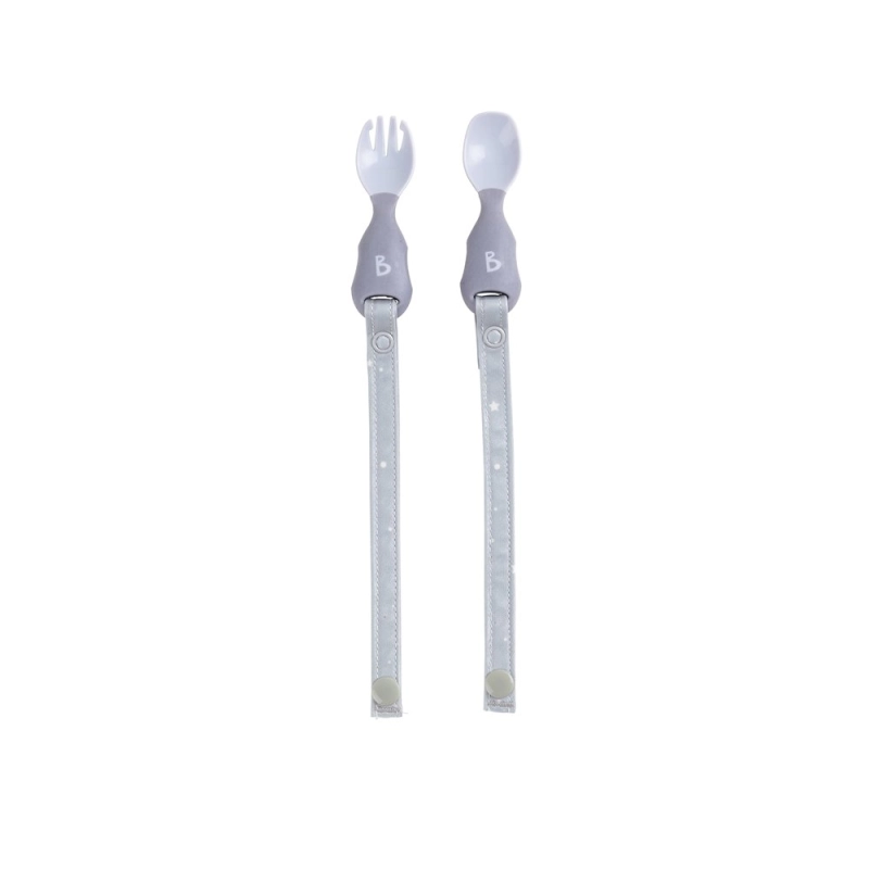 Cubiertos para bebés de Bibado