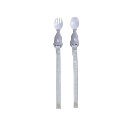 Cubiertos para bebés de Bibado