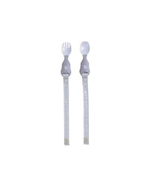 Cubiertos para bebés de Bibado