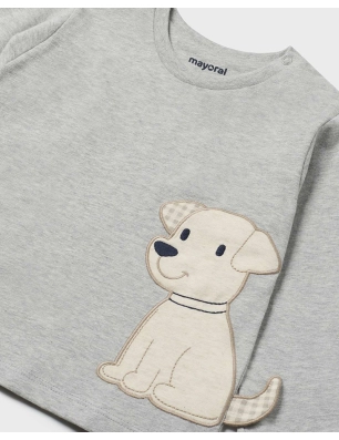Camiseta M/L Play Dogs De Mayoral