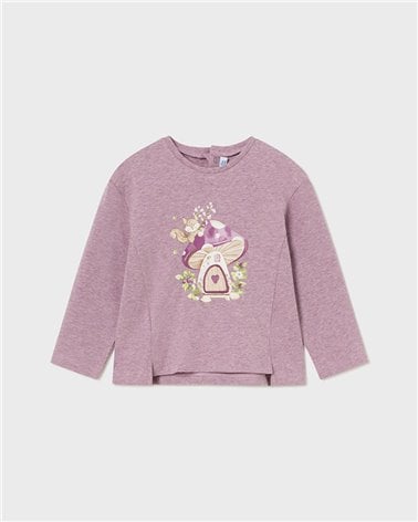 Camiseta M/L Aplique De Mayoral