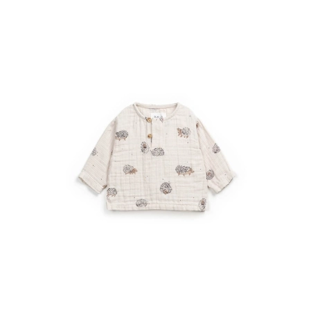 Camisa Tejido Estampado De Play Up