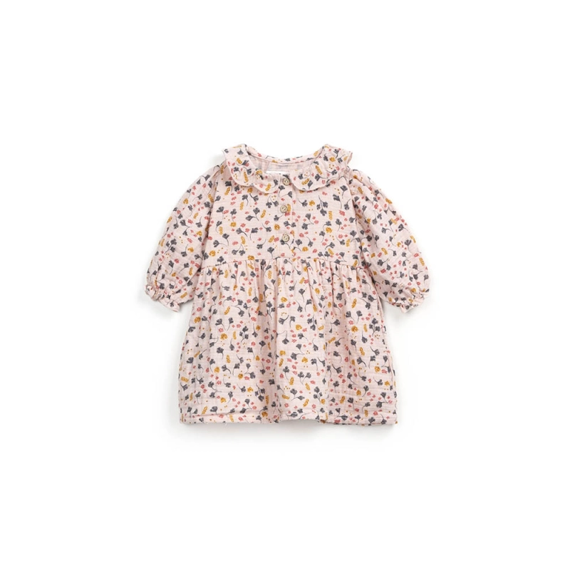 Vestido Tejido Estampado De Play Up