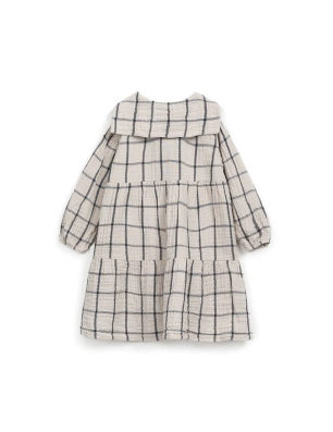 Vestido Tejido A Cuadros De Play Up