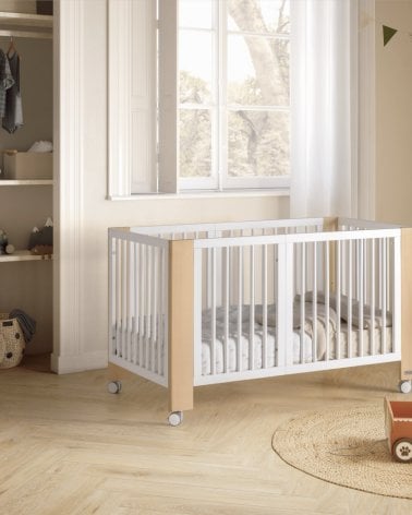 Cuna Evolutiva Coverbaby de Micuna Cera Natural - Blanco