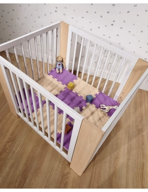 Cuna Evolutiva Coverbaby de Micuna Cera Natural - Blanco