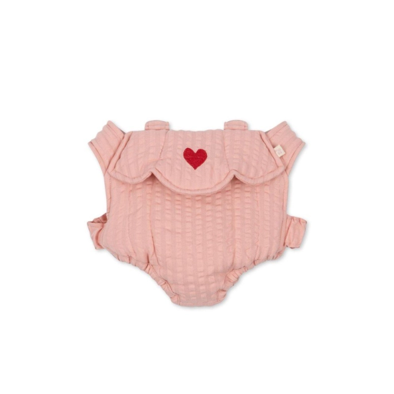 Mochila Portabebé de Juguete Mellow Rose de Konges Slojd