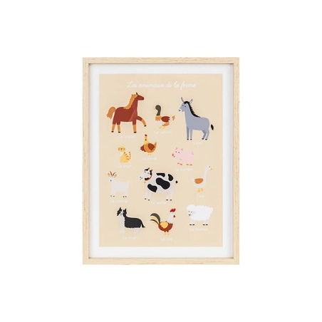 Cuadro Infantil Granja de Atmosphera
