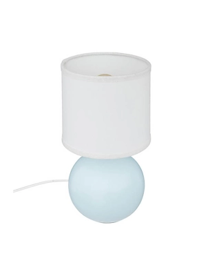 Lámpara de Mesa Redonda de Atmosphera Azul