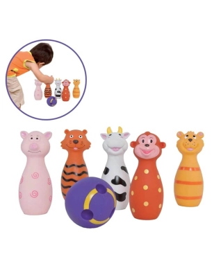 Juego de Bolos Animales de Ludi