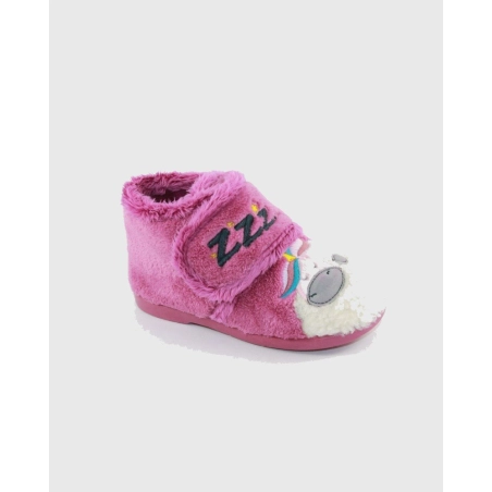 Zapatillas de Casa Altas Invierno de Vulladi Rosa