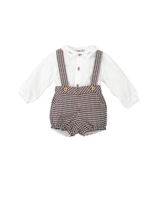 Cjto Bb Niño Tirantes Nogal De Babidu