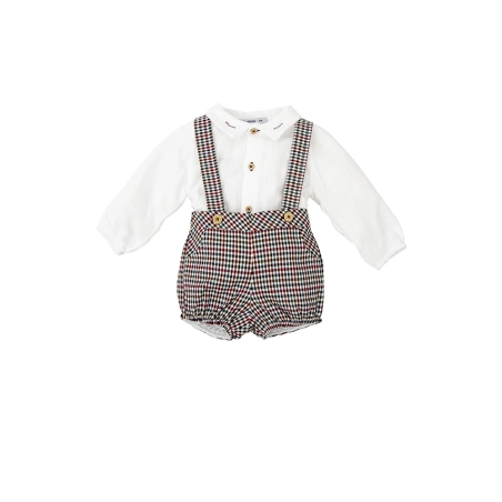 Cjto Bb Niño Tirantes Nogal De Babidu