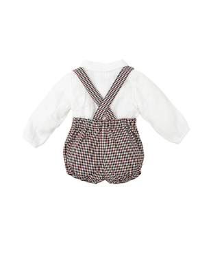 Cjto Bb Niño Tirantes Nogal De Babidu