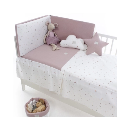 Juego de Colcha y Chichonera Bastián de Uzturre