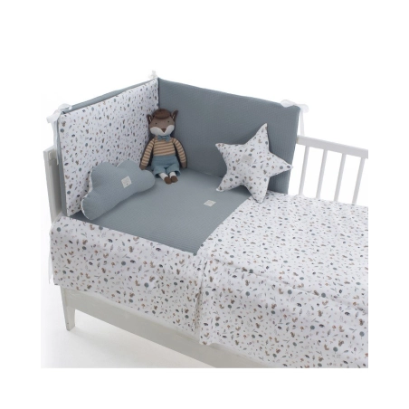 Juego de Colcha y Chichonera Roque de Uzturre