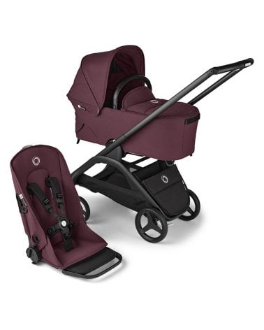 Cochecito 2 piezas Bugaboo Dragonfly Rojo Cereza