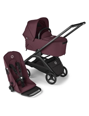Cochecito 2 piezas Bugaboo Dragonfly Rojo Cereza