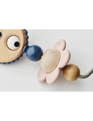 Juguete para hamaca Ojitos Traviesos de BabyBjörn Pastel