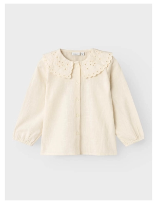 Camisa Cuello Bordado De Name It