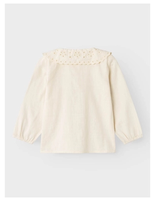 Camisa Cuello Bordado De Name It