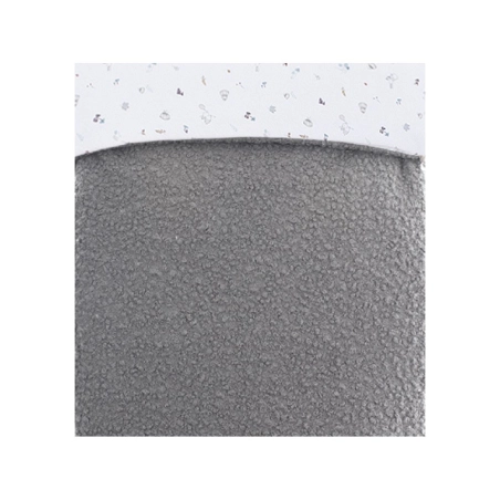 Saco Capazo Cruzado Benjamín Bucle de Uzturre Rosa Gris