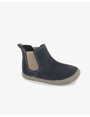 Botines Serraje Flexibles de Vulladi Antracita