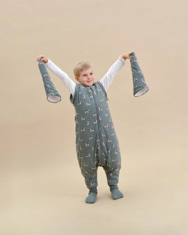 Saco de Dormir con Pies y Calcetines de Invierno Molis&Co Beagle