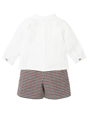 Cjto Niño Pant Corto Nogal De Babidu