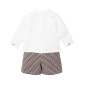 Cjto Niño Pant Corto Nogal De Babidu