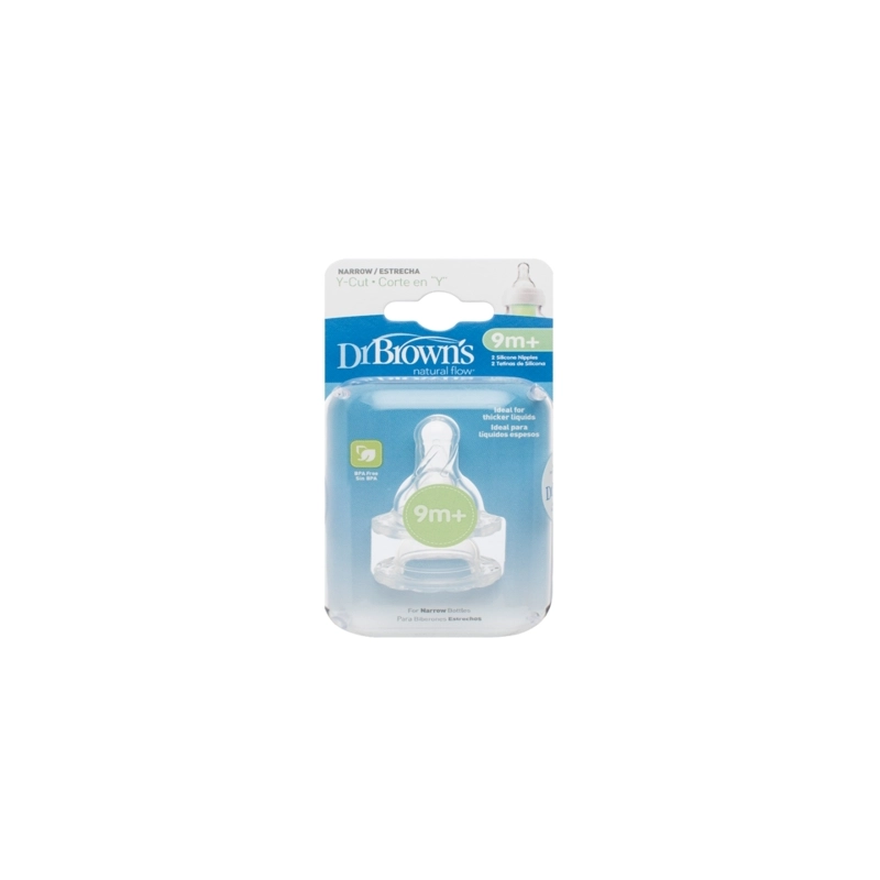 Pack tetinas para biberón estándar Dr Browns