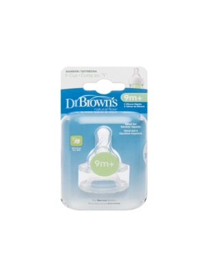 Pack tetinas para biberón estándar Dr Browns