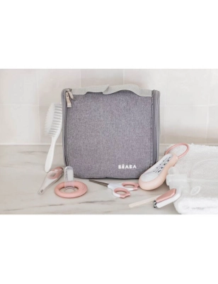 Neceser de Higiene para bebé Nomade de Béaba Rosa