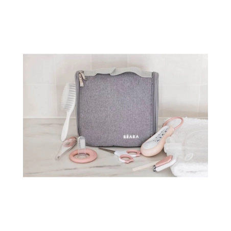 Neceser de Higiene para bebé Nomade de Béaba Rosa