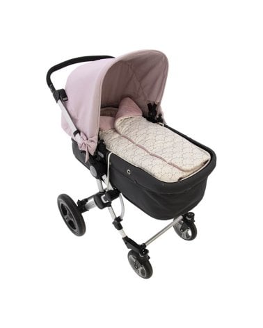 Saco Arrullo Lisa de Rosy Fuentes Rosa Empolvado